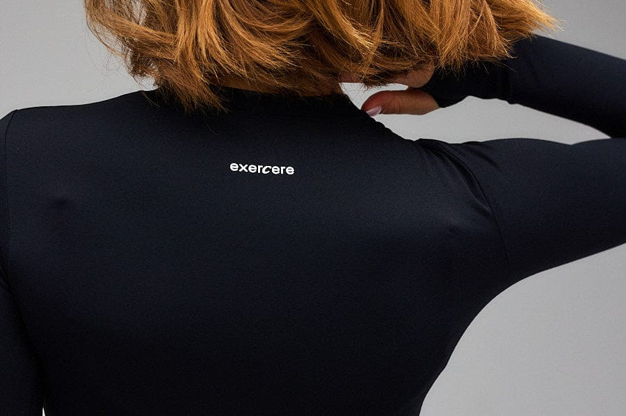Exercere Tops Neaty Long Sleeve - Black