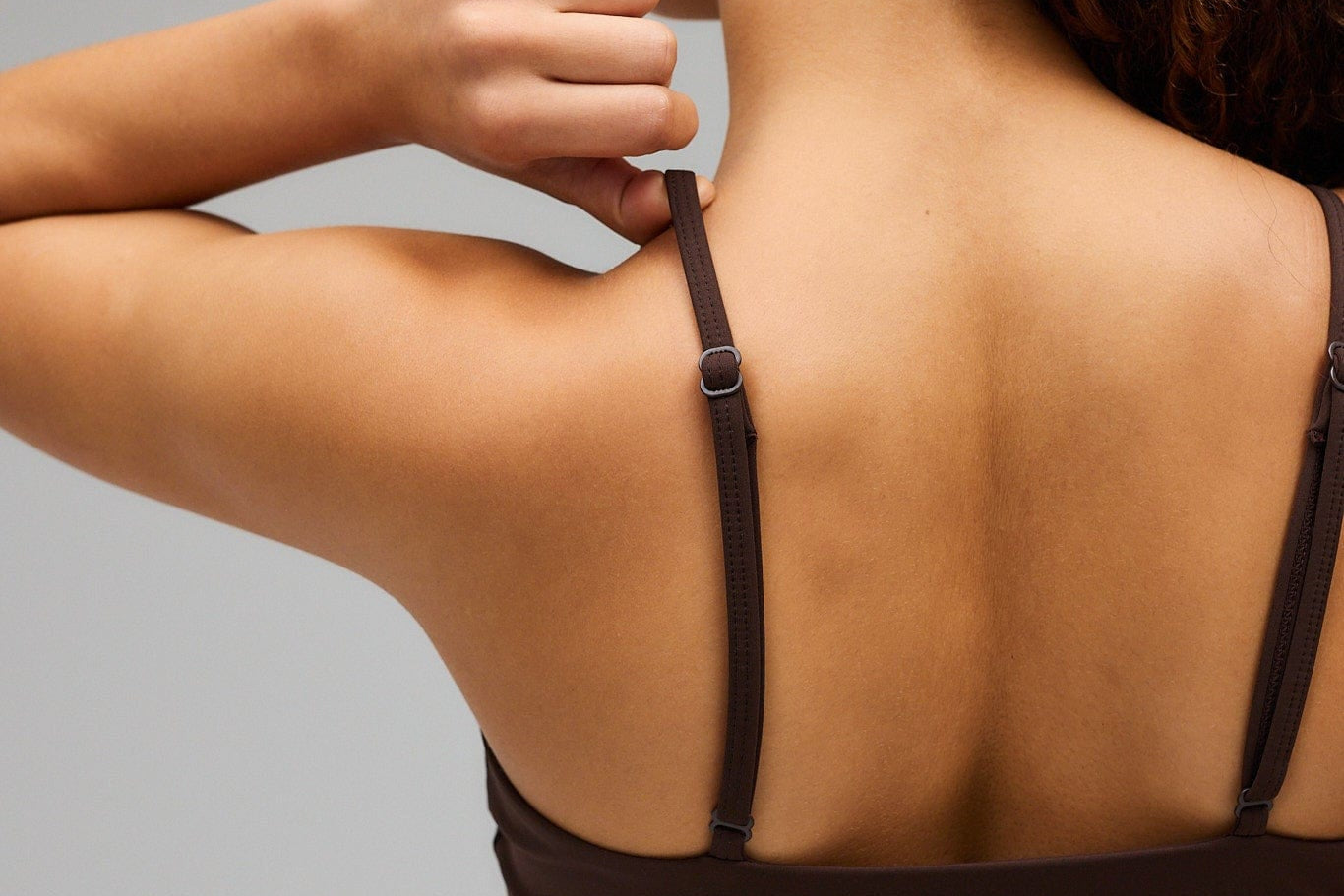 Exercere Sports Bras Scrunch Bra - Pecan Brown