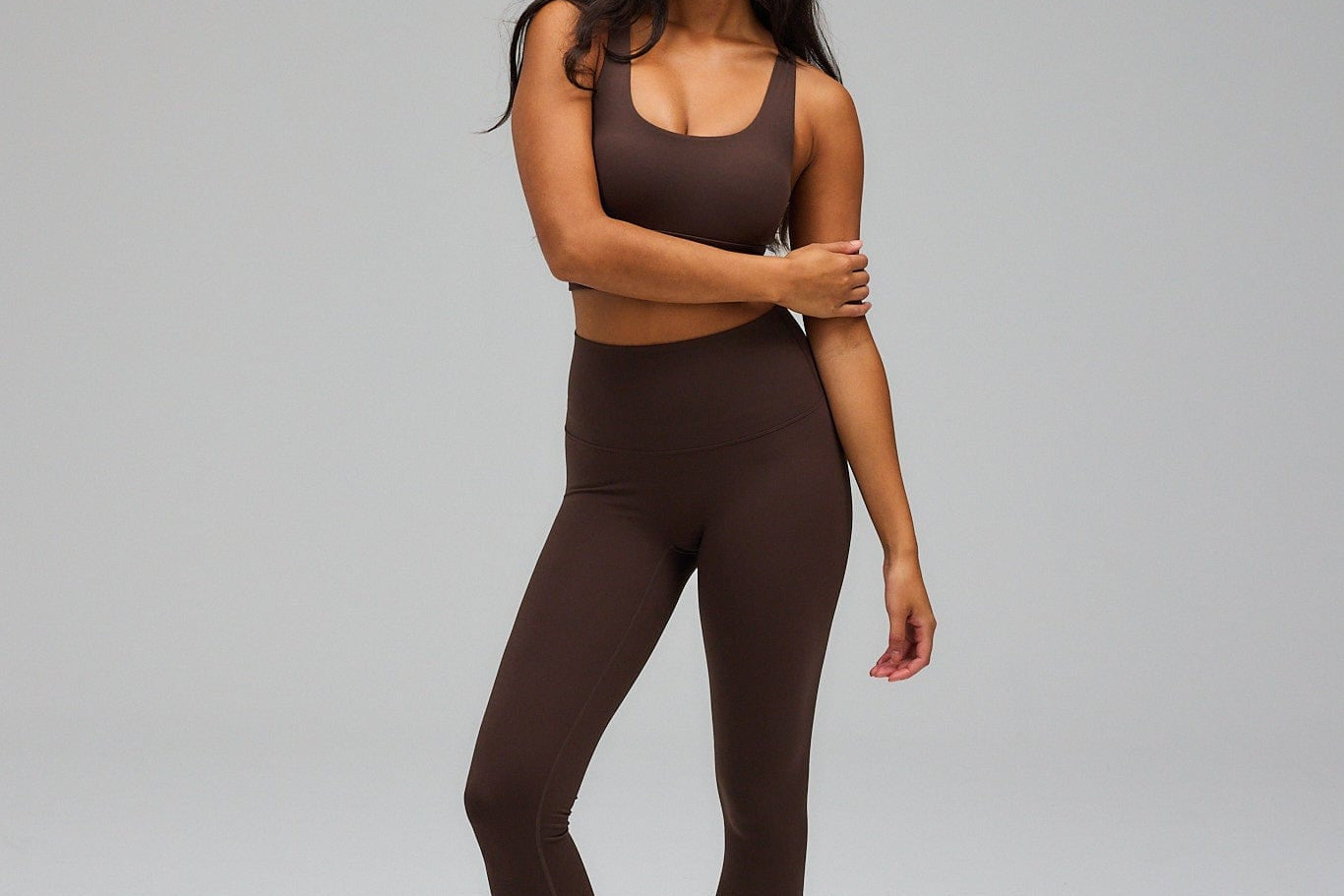 Exercere Tights Neaty Tights - Pecan Brown