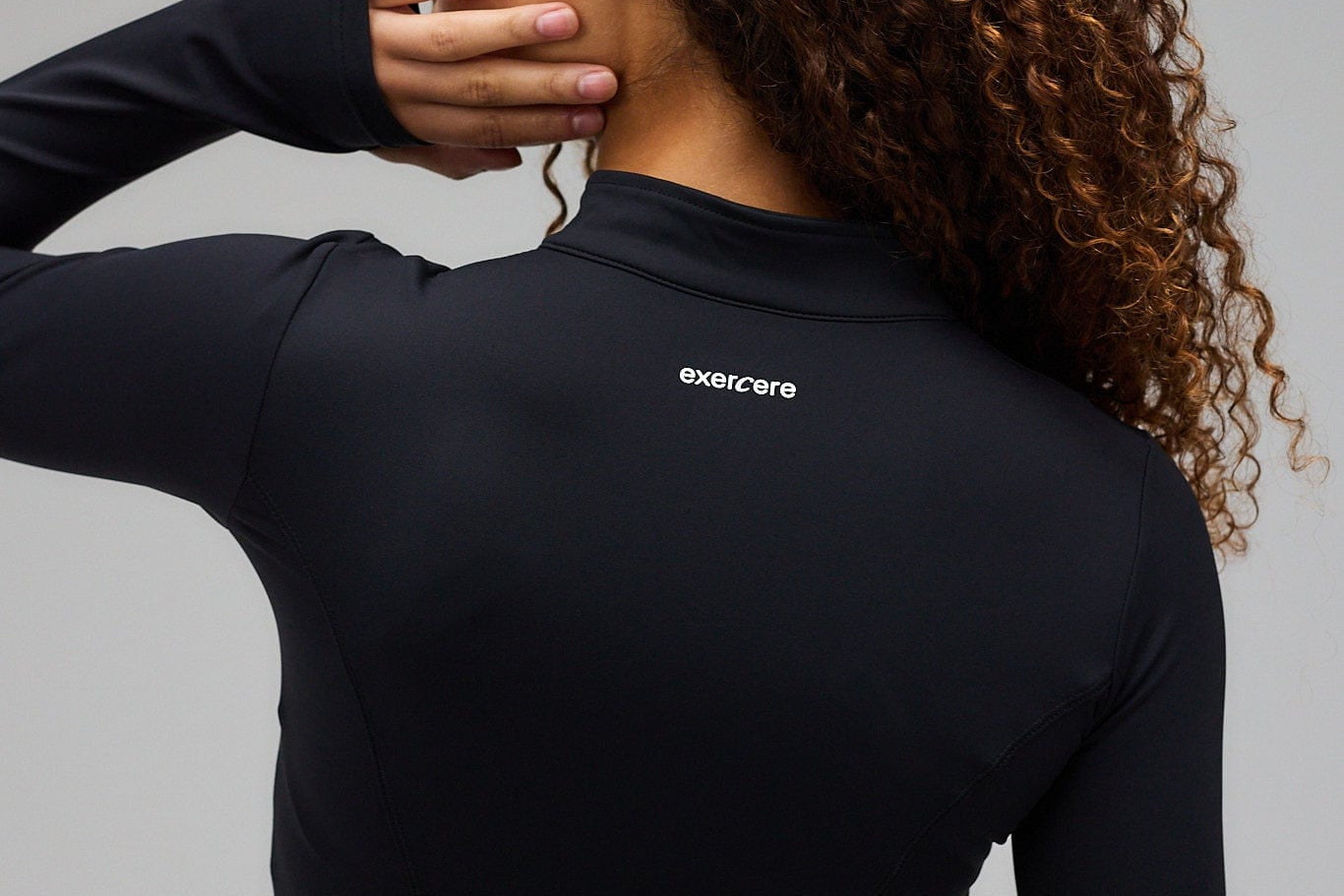 Exercere Blouses Hyper Zip Blouse - Black