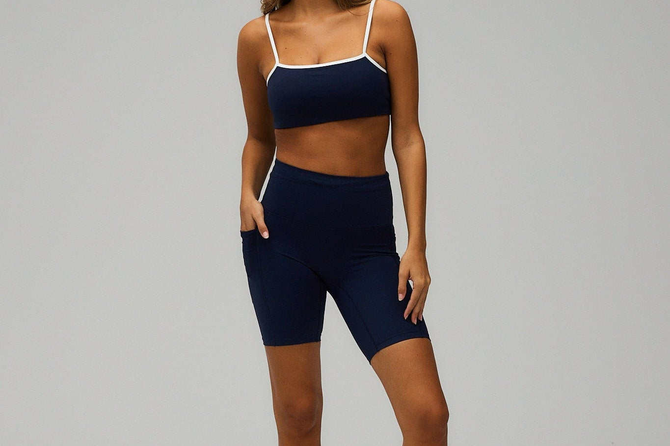 Exercere Sports Bras Active Pixi Bra - Navy