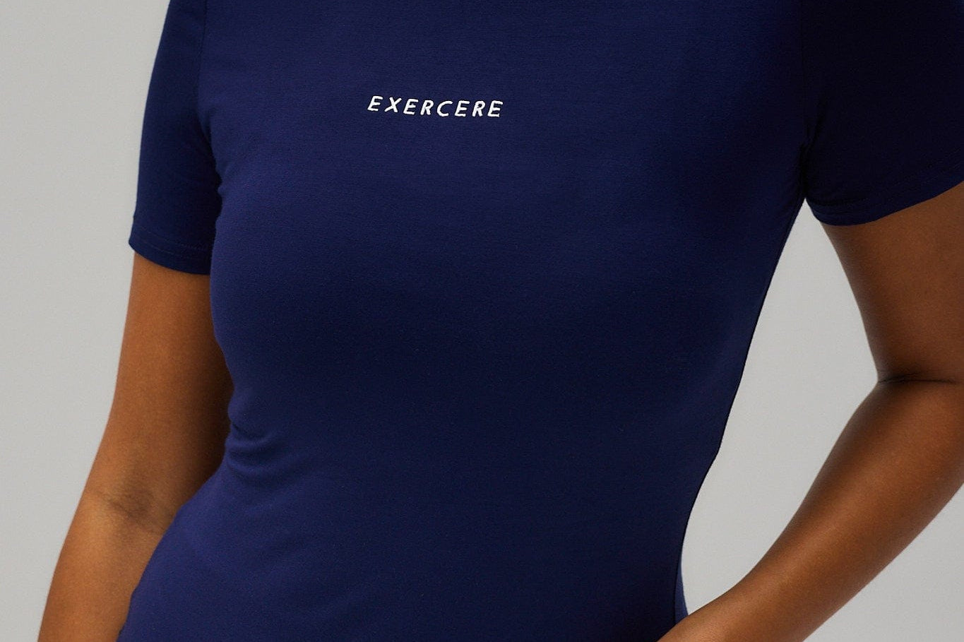 Exercere Tops Jersey T-shirt - Navy