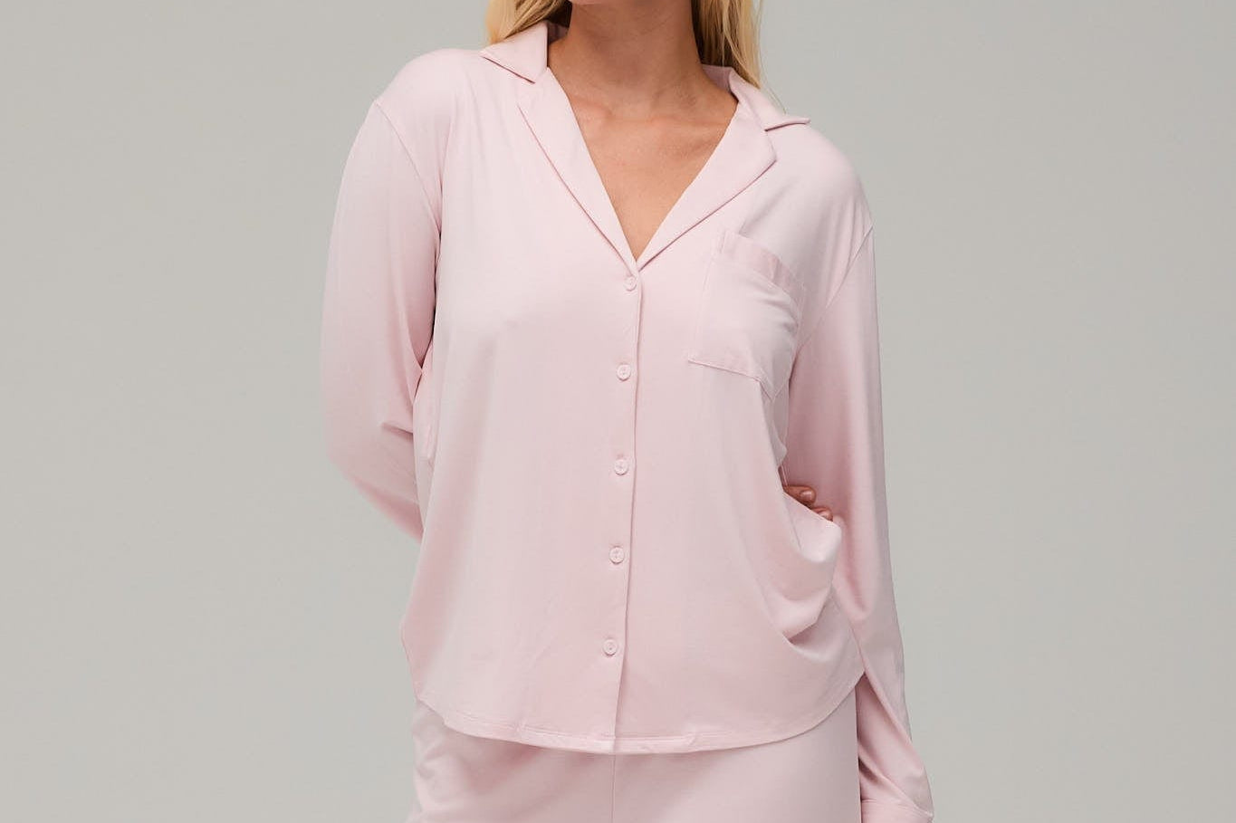 Exercere Pyjamas Blouse Pyjamas Blouse - Soft Pink