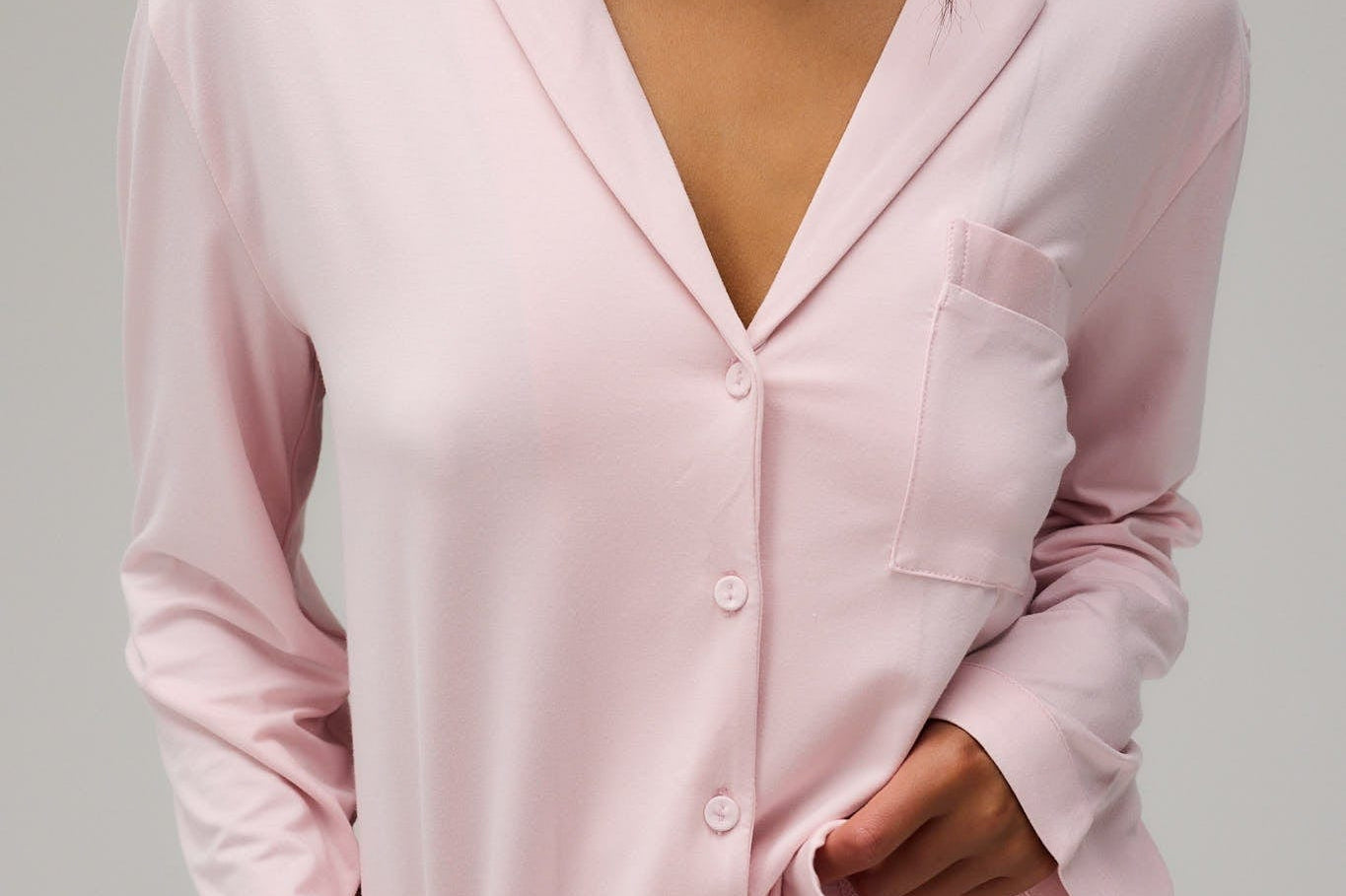 Exercere Pyjamas Blouse Pyjamas Blouse - Soft Pink