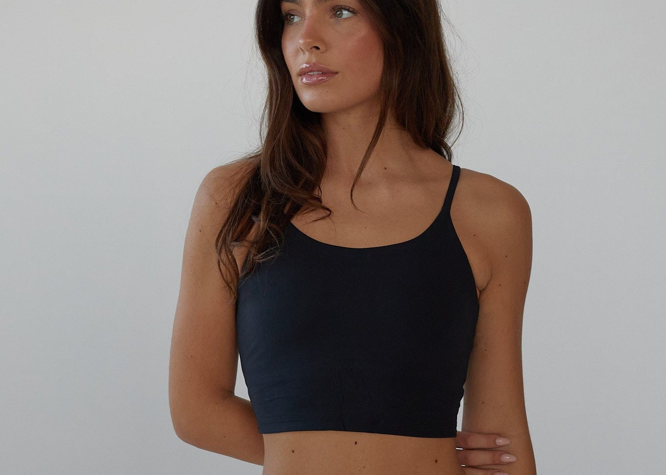 Exercere Tops Neaty Tank Top - Black