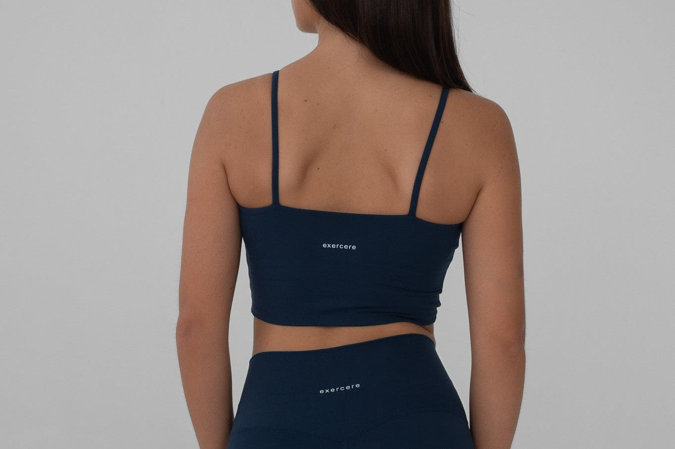 Exercere Tops Neaty Tank Top - Navy