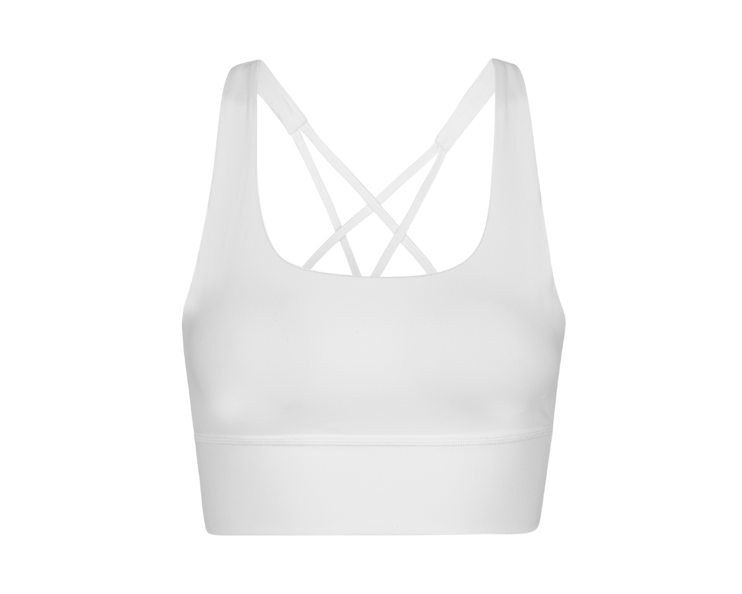 Exercere Sports Bras Neaty Bra - White