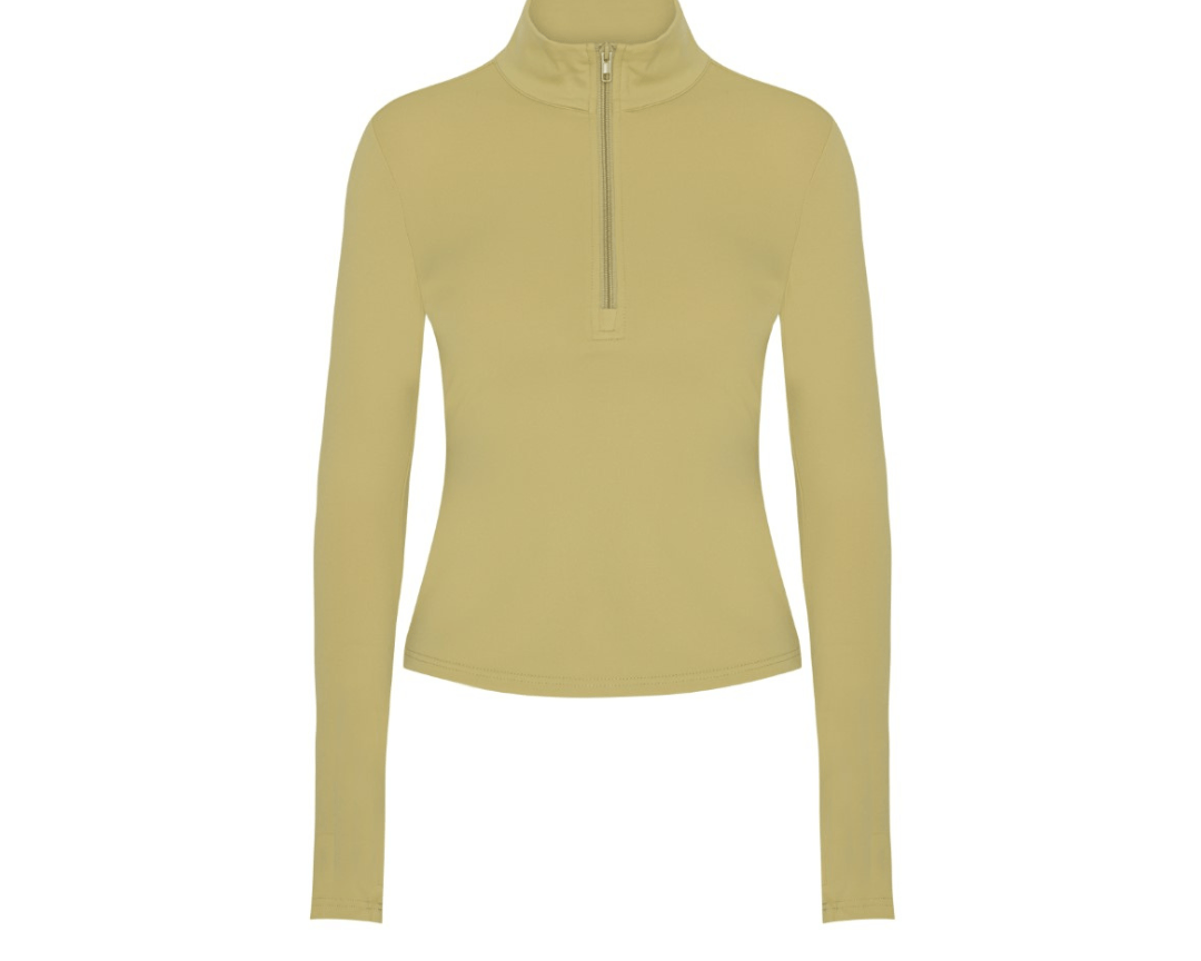 Exercere Blouses Sculpt Long Sleeve - Desert